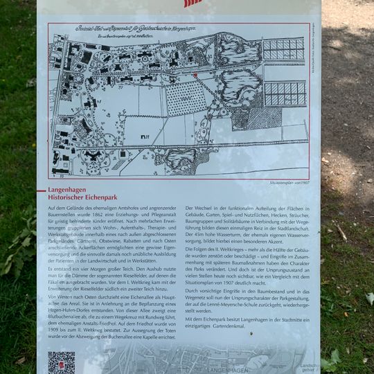 GLIEM Tafel 91 Historischer Eichenpark