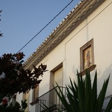 Ceramic panels of Saint Joseph and Our Lady of the Forsaken