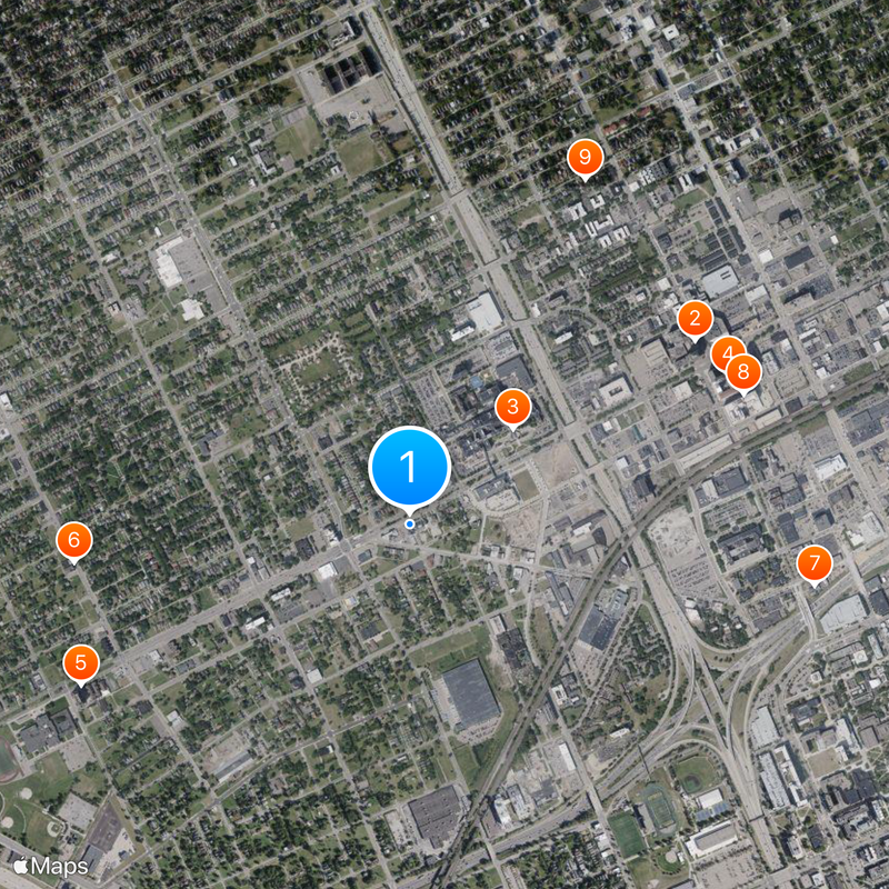 Hitsville U.S.A. Mapa