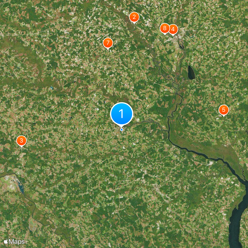 Chowan University Map