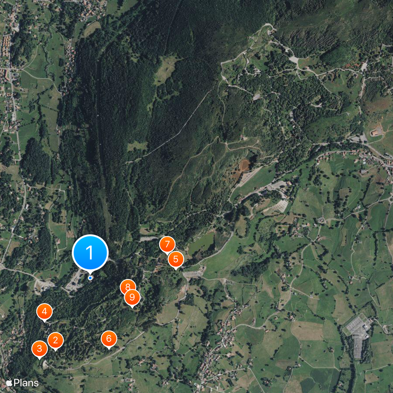 Cabarceno Natural Park Mapa