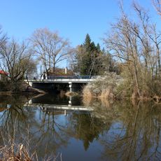 Most přes staré Labe v Kostelci nad Labem