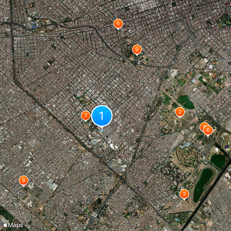 Elefante Blanco Building Map