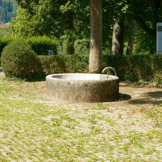 Brunnen Elfenau Vorplatz