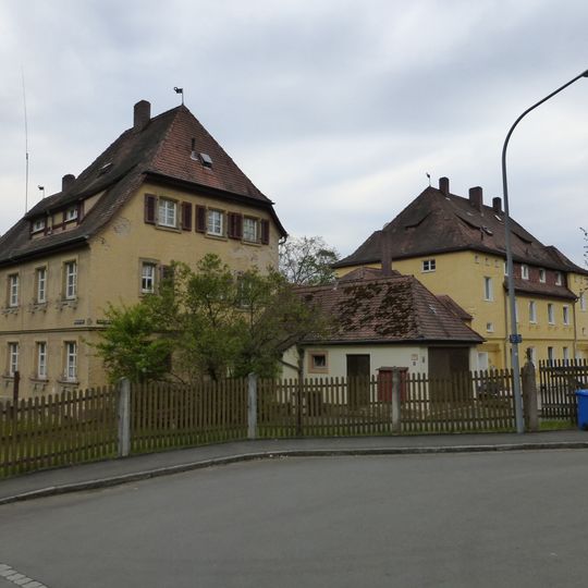 Apartment buildings for workers of the Hornschuch spinning mill in Hornschuchshausen