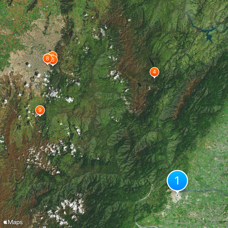 Estadio Bello Horizonte - Rey Pelé Map