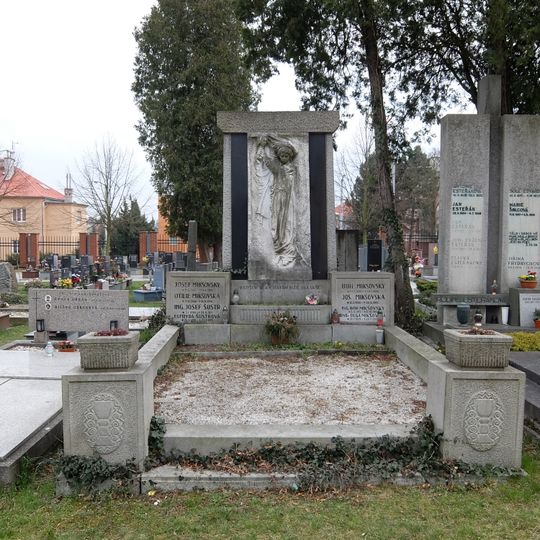 Grave of Josef Mikšovský