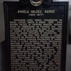 Angela Valdez Ramos historical marker
