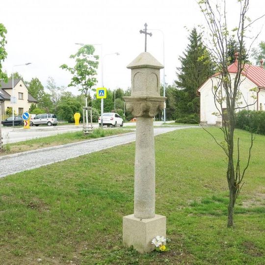 Boží muka v Novoměstské ulici v Žďáru nad Sázavou