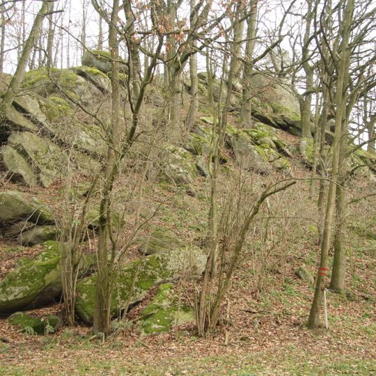 Syenitové skály u Pocoucova