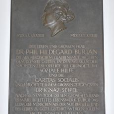 Gedenktafel für Hildegard Burjan