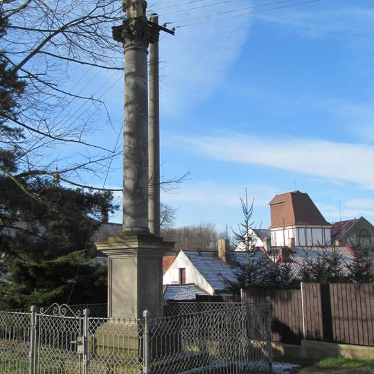 John of Nepomuk column in Pátek