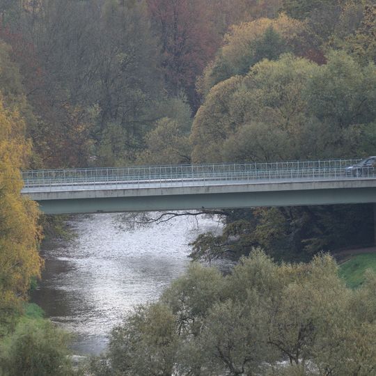Bridge of Vlašimská street over the Sázava in Zruč nad Sázavou