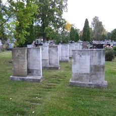 War graves at Służew Cemetery