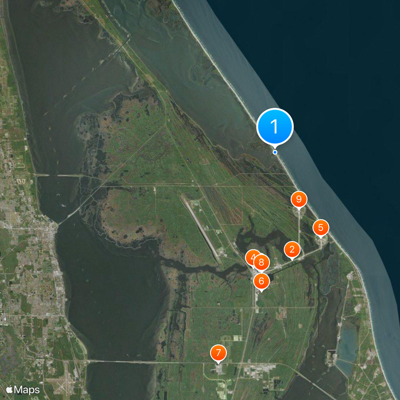 Playalinda Beach Map