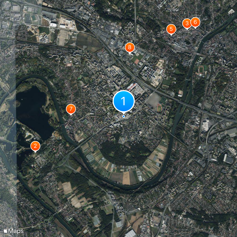 ESSEC Business School Map