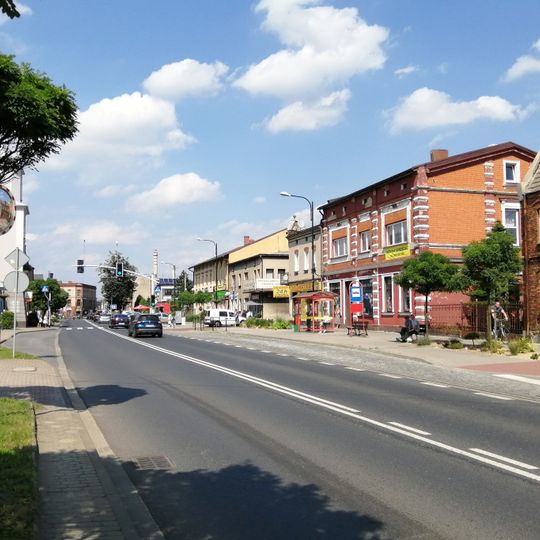 Market Square in Miasteczko Śląskie