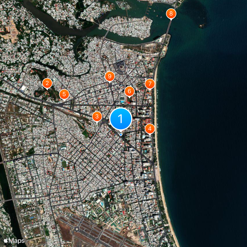 Nha Trang Mappa