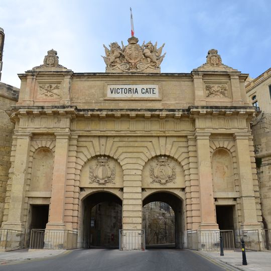 Brama Wiktorii w Valletcie