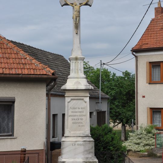 Kříž v Moravských Bránicích