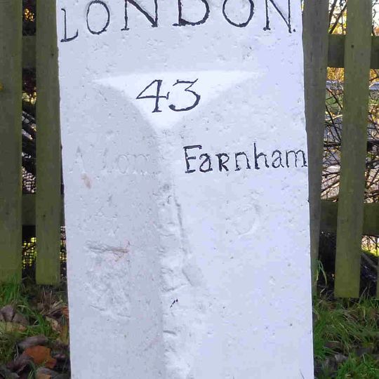 Milestone 120 Metres East Of Junction With Isington Lane