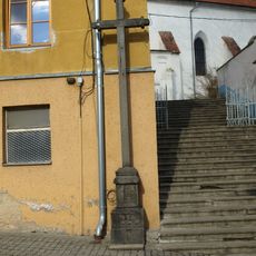 Kříž v Lidické ulici ve Volyni