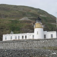 Ailsa Craig, Foreland Point, Lighthouse, Keepers' Cottages And Foghorn