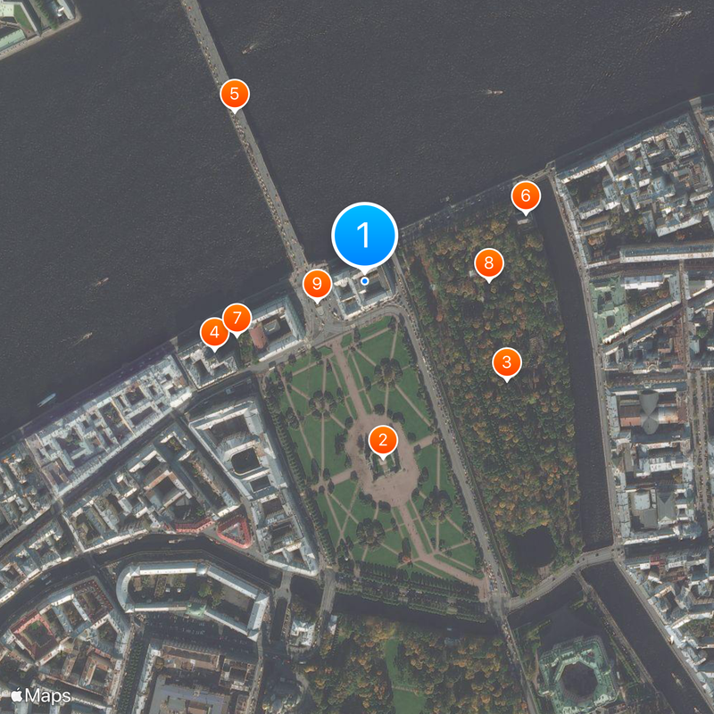 Instituto Estatal de Cultura de San Petersburgo Mapa