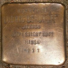 Stolperstein dedicated to Ludwig Berghoff