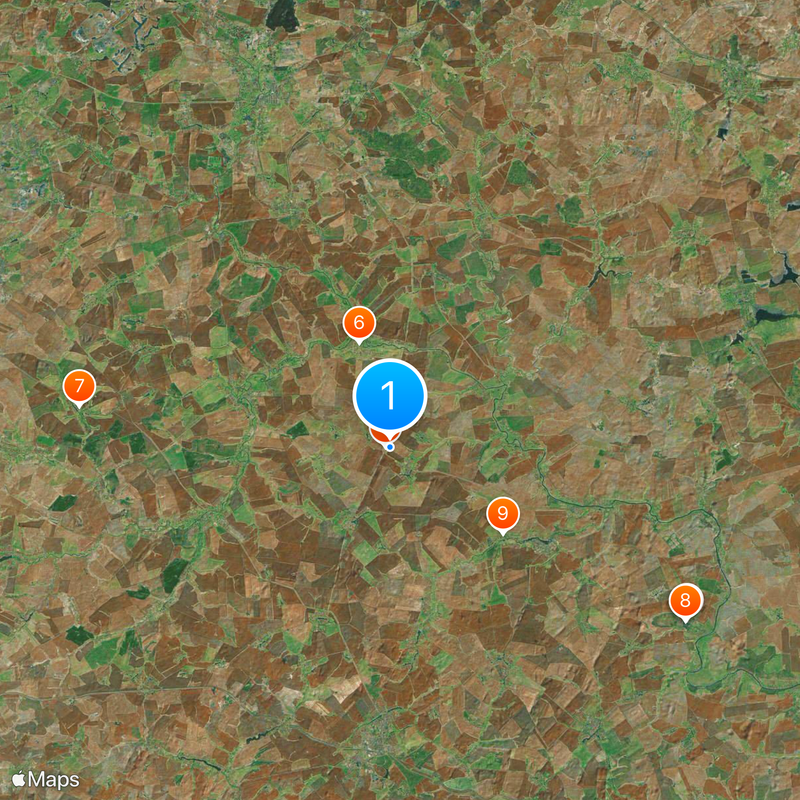 Kulikovo Field Map