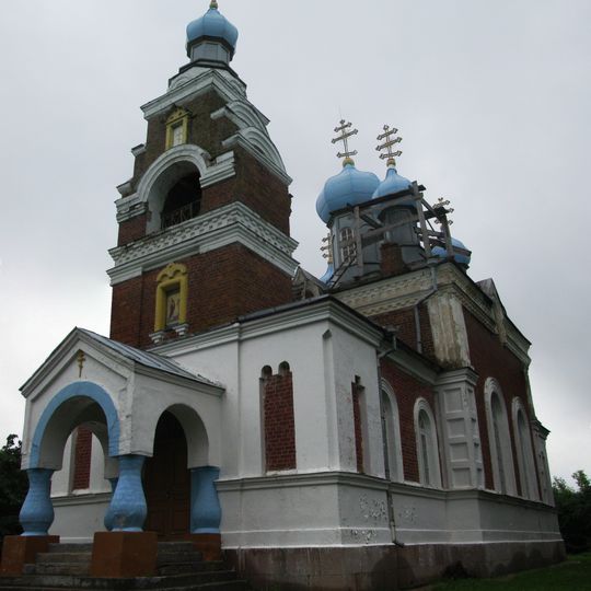 Saints Peter and Paul Orthodox church in Drysviaty