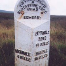 Milestone At Sd 988202 1/2 Mile To South West Of Wicken Hill Quarry