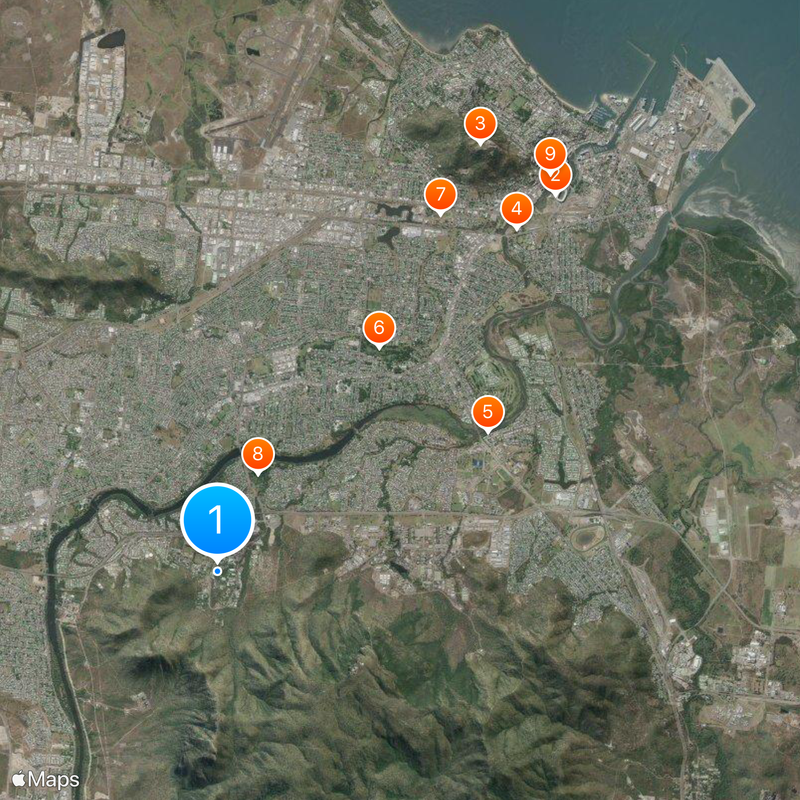 James Cook University Map