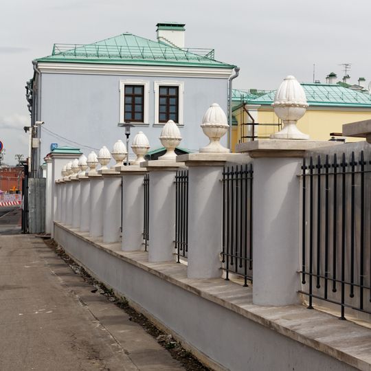 Софийская набережная 8 c1 ограда