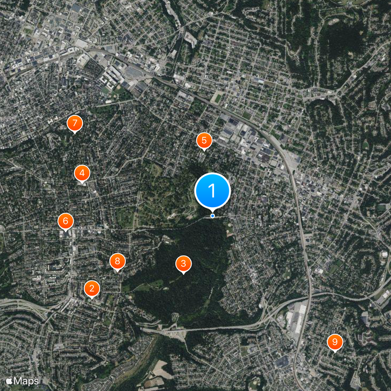 Fern Hollow Bridge Carte