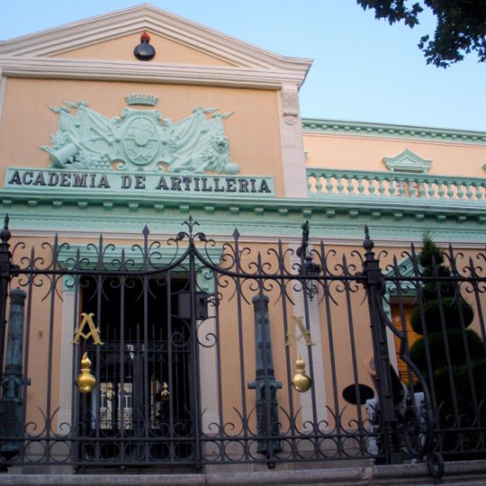 Building of the Academia de artillería
