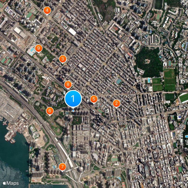 Metro Harbour View Map