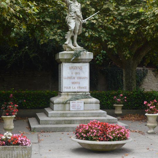 Monument aux morts de la guerre de 1914-1918 d'Arzens