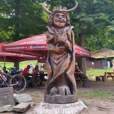 Socha pekelníka v Pekle