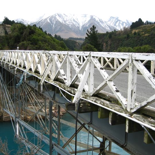 Old Rakaia Gorge Bridge