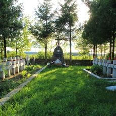 Military cemetery in Surkonty