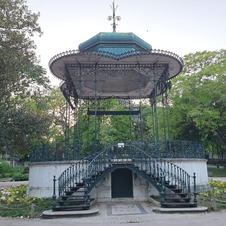 Bandstand in Jardim da Estrela