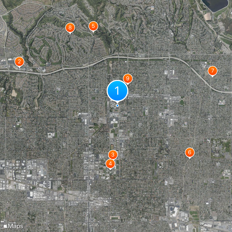 Granada Hills Charter High School Map