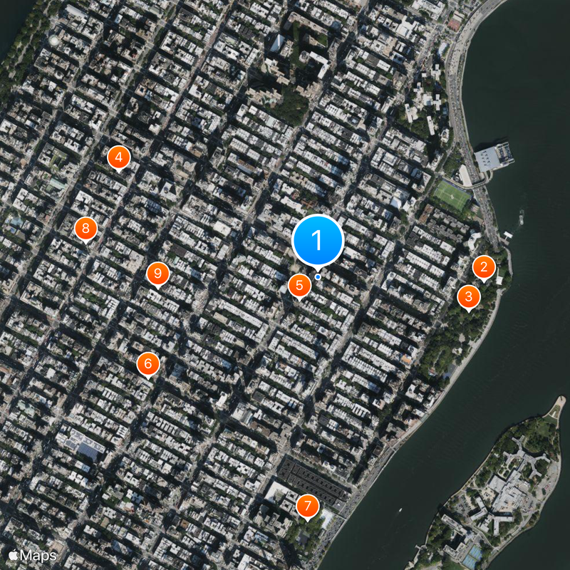 Yorkville Map
