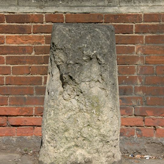Stone In Woodstock Road Outside Number 12