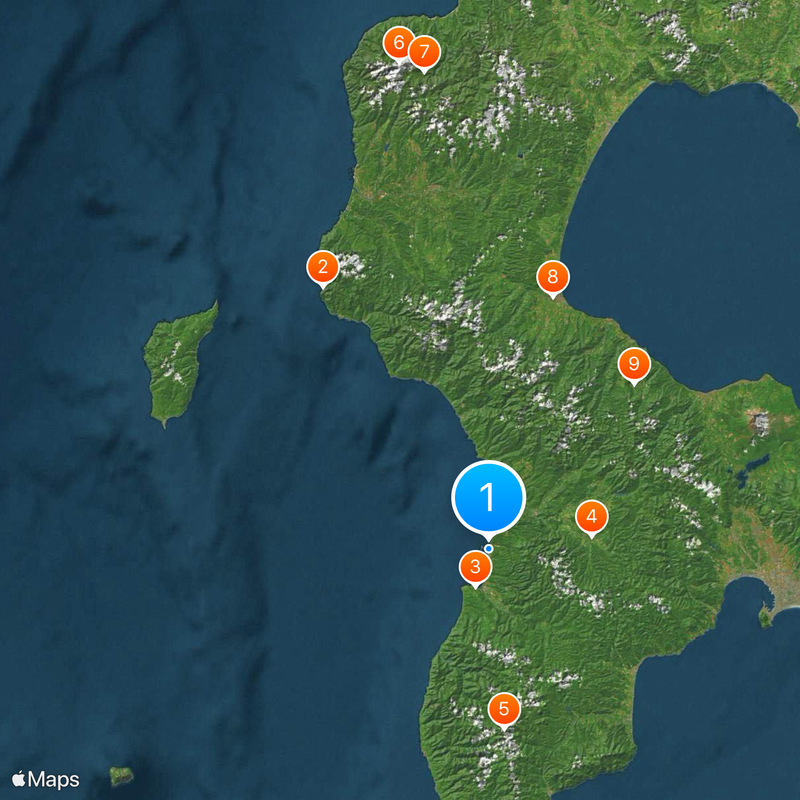 Hiyama Subprefecture Map
