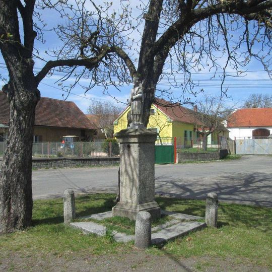 Socha svatého Jana Nepomuckého v Nezamyslicích