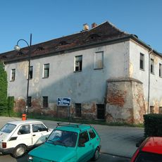 Budynek przedzamcza, ob. szpital