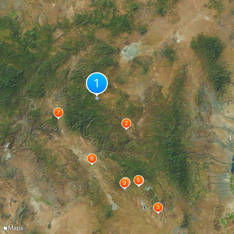 Gila National Forest Map
