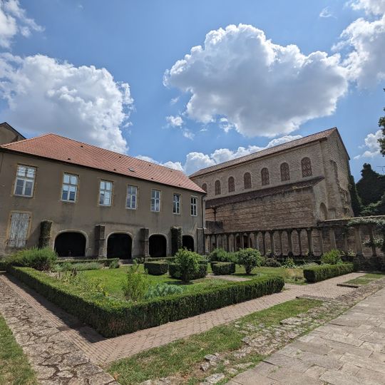 Garten der Hochschule für Kunst in Lothringen
